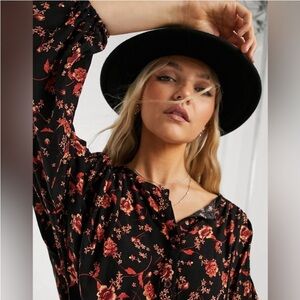 Free People-flower fields mini dress